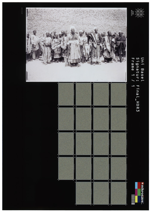 Mikrofiche Laserbelichtung auf Farbmikrofilm